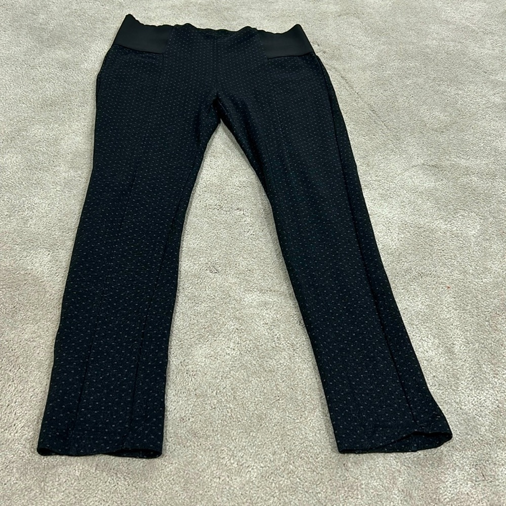 Women’s Pietro Brunelli black and gray maternity pants size Med